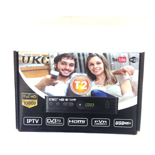 Тюнер ТВ ресивер DVB-T2 Ukc 0967 с поддержкой wi-fi адаптера (77701054) фото №5
