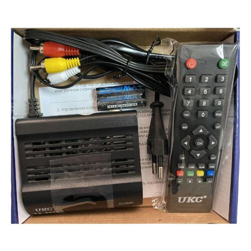 Тюнер для телевизора с поддержкой Ukc DVB-T2 9956 (ZE35011065) фото №4