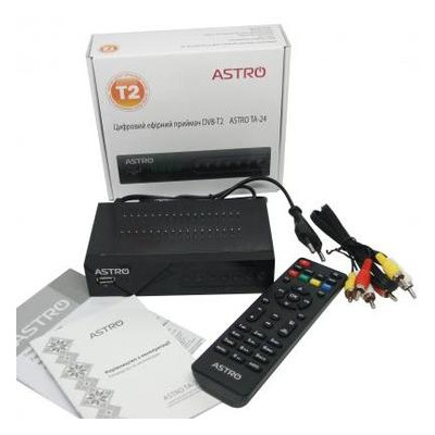 ТВ тюнер Astro DVB-T, DVB-T2, + USB-port (TA-24) фото №4
