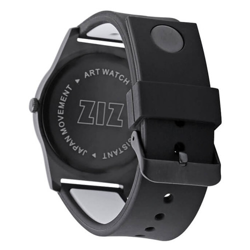 Ремешок для часов Ziz 6 секунд силиконовый черный (2000044) фото №3