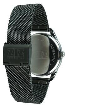 Ремешок для часов Ziz из нержавеющей стали (черный) (4700089) фото №2