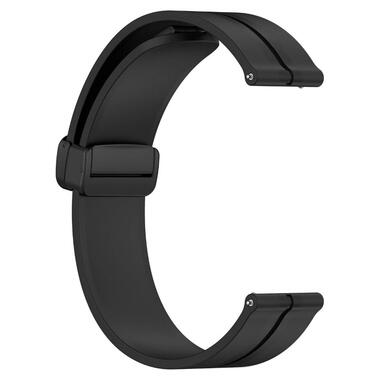 Ремінець Primolux Magnetic Silicone для годинника Huawei Watch GT2 42mm / GT3 42mm - Black фото №2
