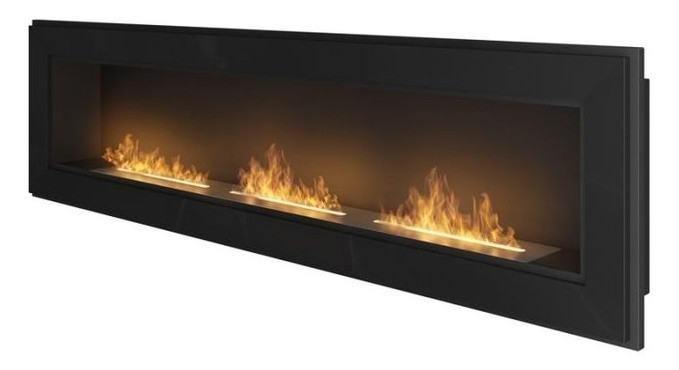 Біокамін Simple Fire Frame 1800 чорний фото №1