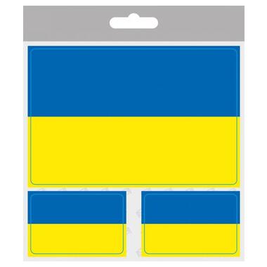 Стікерпак XOKO Україна №5 Прапор (патріотичні наліпки 3шт.) 2шт. фото №2