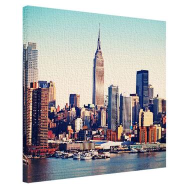 Друк на полотні 50x50 см Skyline Нью-Йорка H5050_GOR008 фото №1
