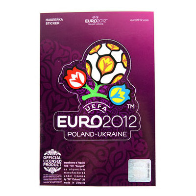 Наклейка Euro 2012 фото №1