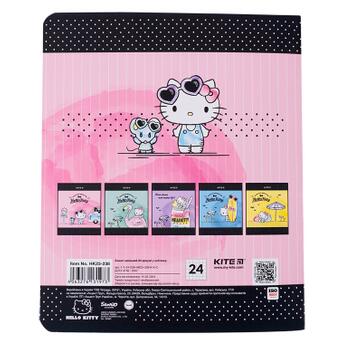 Зошит Kite Hello Kitty 24 аркушів клітка (HK23-238) фото №9