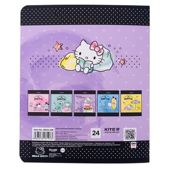 Зошит Kite Hello Kitty 24 аркушів клітка (HK23-238) фото №12