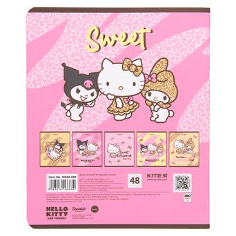 Зошит Kite Hello Kitty 48 аркушів клітка (HK23-259) фото №7