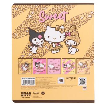 Зошит Kite Hello Kitty 48 аркушів клітка (HK23-259) фото №3