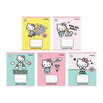 Зошит Kite Hello Kitty 12 аркушів лінія (HK22-234) фото №1