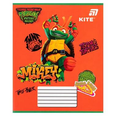Тетрадь Kite Ninjia Turtles, 12 листов, косая линия (NT26-235) фото №8