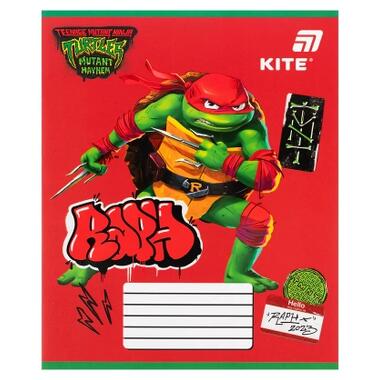 Тетрадь Kite Ninjia Turtles, 12 листов, косая линия (NT26-235) фото №10