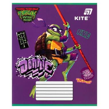 Тетрадь Kite Ninjia Turtles, 12 листов, косая линия (NT26-235) фото №4