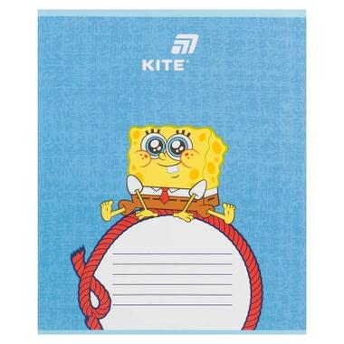 Тетрадь Kite Sponge Bob, 12 листов, косая линия (SB26-235) фото №4