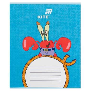 Тетрадь Kite Sponge Bob, 12 листов, косая линия (SB26-235) фото №10
