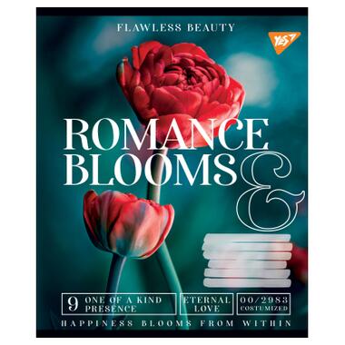 Зошит Yes А5 Romance blooms 36 аркушів лінія (766432) фото №1
