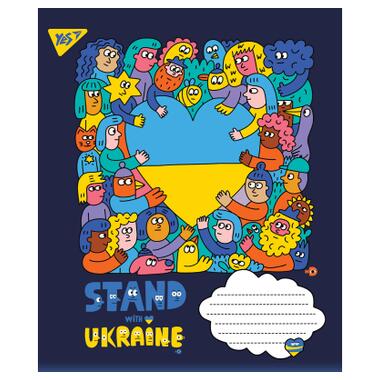 Зошит Yes А5 Ukraine 60 аркушів лінія (766243) фото №1