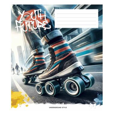 Тетрадь Школярик Star Night racers 48 листов линия (048-3552L) фото №2