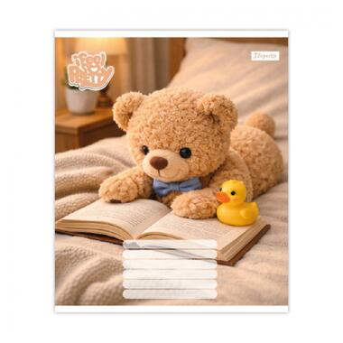 Тетрадь 1 Вересня Bear stories А5 24 листа клетка (768974) фото №4
