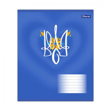 Тетрадь 1 вересня Ukraine A5, 96 листов, клетка (768986) фото №2