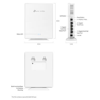 Точка доступа Wi-Fi TP-Link EAP650-DESKTOP фото №10