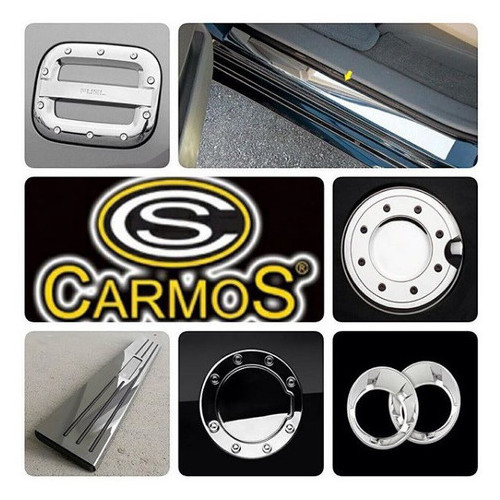 Накладки на ручки Carmos Toyota Avensis 03-09/Corolla 01-12/Auris 07-12/Rav4 06-13/Prius 07-12/Hilux 05-15 (64521683) фото №1