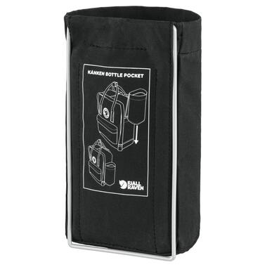 Бічна кишеня для рюкзаків Fjallraven Kanken Bottle Pocket Black (23793.550) фото №3