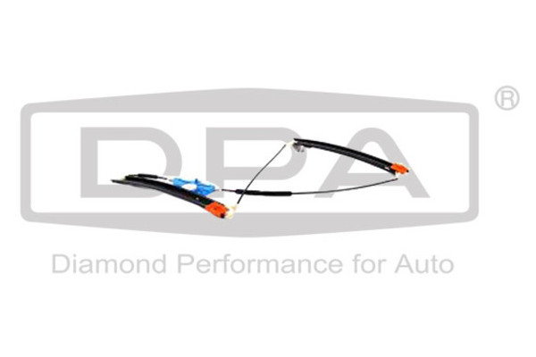 Склопідйомник DPA Audi A4 01-08/Seat Exeo 09-14 передній правий без панелі (88370558502) фото №1