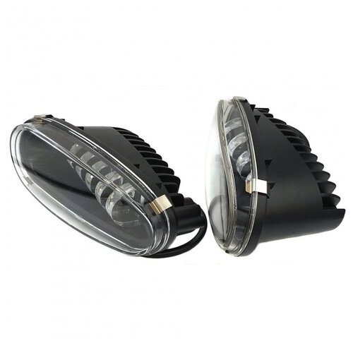 Комплект протитуманних LED фар для автомобілів Daewoo Lanos, Sens на 5 лінз (металевий корпус) фото №2