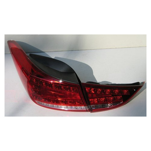 Hyundai Elantra MD оптика задня червона LED стиль Audi (TL083) фото №3