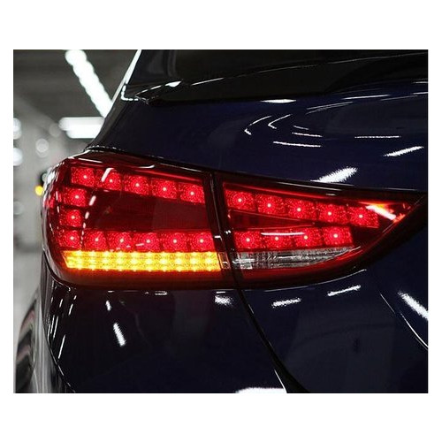 Hyundai Elantra MD оптика задня червона LED стиль Audi (TL083) фото №10