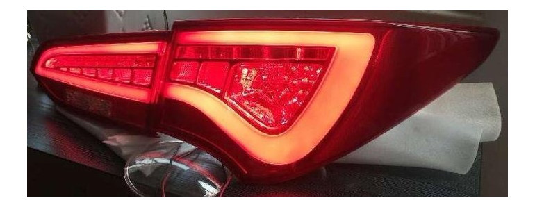 Hyundai Santa Fe 3 оптика LED SuperLux задня світлодіодна альтернативна червона (WH106-R) фото №10