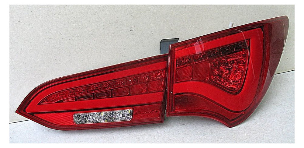 Hyundai Santa Fe 3 оптика LED SuperLux задня світлодіодна альтернативна червона (WH106-R) фото №5