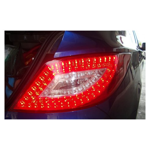 Hyundai Solaris оптика задня світлодіодна LED червона (TL105) фото №15