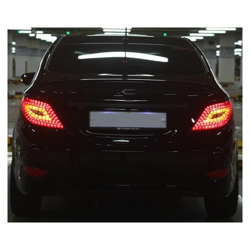 Hyundai Solaris оптика задня світлодіодна LED червона (TL105) фото №8