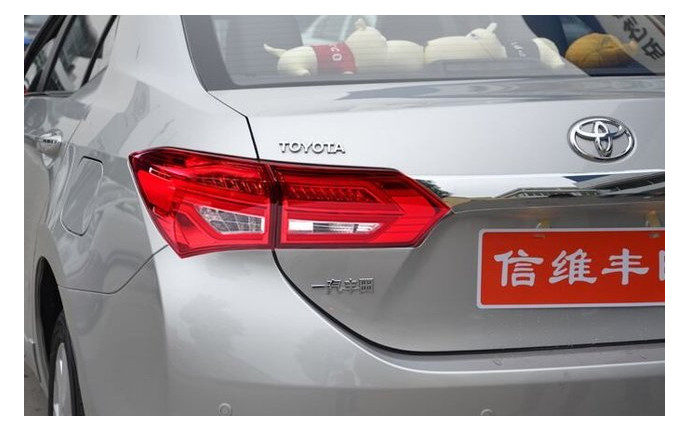 Toyota Corolla E170/ Altis оптика задня LED червона BENZ стиль (YAB-KLL-0252A) фото №10