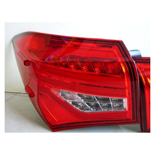 Toyota Corolla E170/ Altis оптика задня LED червона BENZ стиль (YAB-KLL-0252A) фото №6