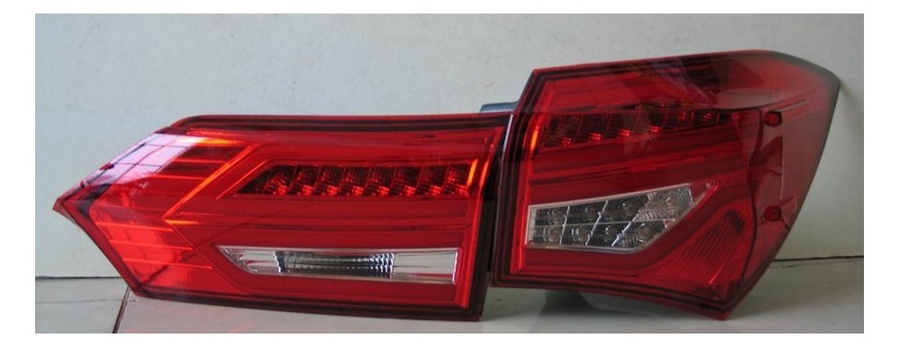 Toyota Corolla E170/ Altis оптика задня LED червона BENZ стиль (YAB-KLL-0252A) фото №2