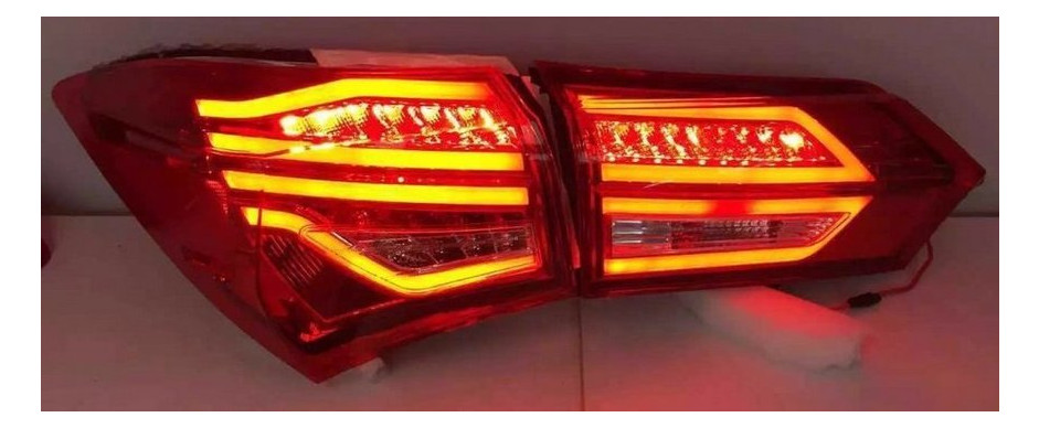 Toyota Corolla E170/ Altis оптика задня LED червона BENZ стиль (YAB-KLL-0252A) фото №9
