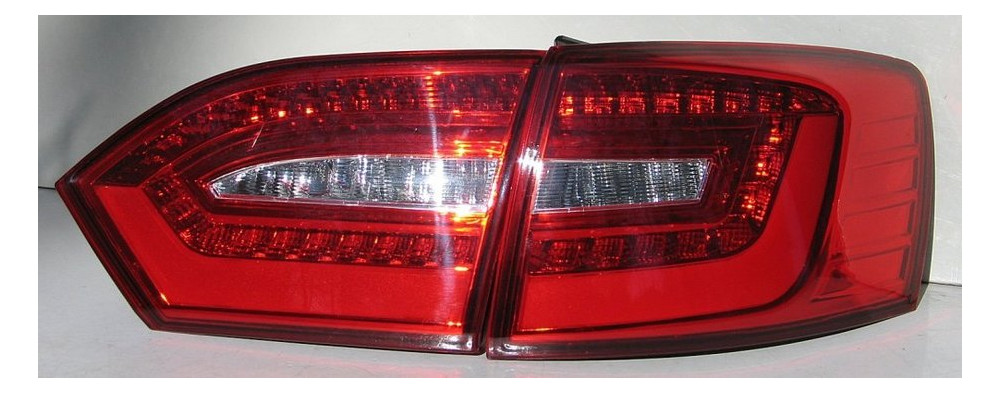 Volkswagen Jetta Mk6 оптика задня світлодіодна LED червона V2 (DJ-VWG-001) фото №1