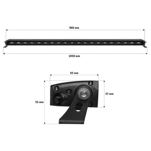 Світлодіодна фара-люстра StarLight 200watt 10-30V IP68 (SL47-200W) фото №1