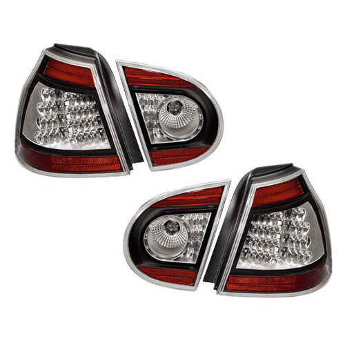 Ліхтарі задні Hella Volkswagen Golf V 2003-2008 темні LED комплект Design 4шт (2VP 009 500-831) фото №2
