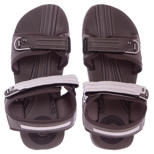 Босоніжки сандалі дитячі FDSO Sahab SH-1186 29 Темно-сірий-сірий (06508189) фото №2