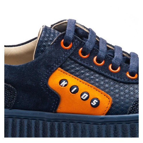Кросівки Theo Leo RN1124 30 19.5 см Сині,оранжеві фото №4