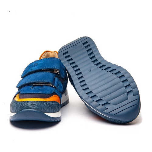 Кросівки Theo Leo RN1317 26 17 см Сині,оранжеві фото №3