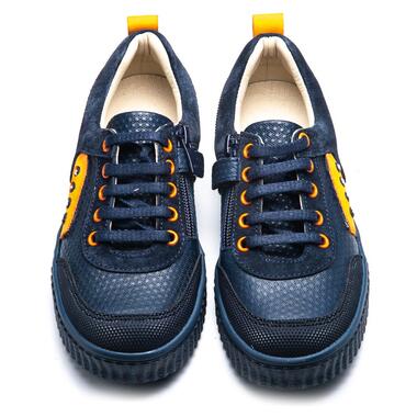 Кросівки Theo Leo RN1124 34 21.5 см Сині, помаранчеві фото №3