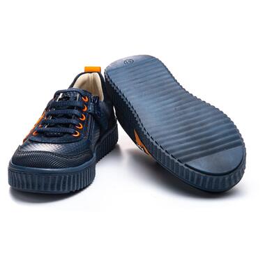 Кросівки Theo Leo RN1124 34 21.5 см Сині, помаранчеві фото №5