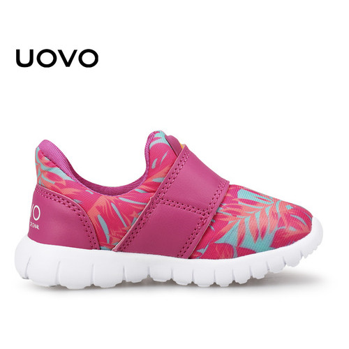 Кроссовки для девочки Розовый жираф Uovo (24) (50794000244) фото №5