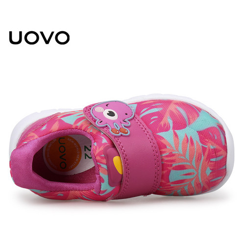 Кроссовки для девочки Розовый жираф Uovo (24) (50794000244) фото №6